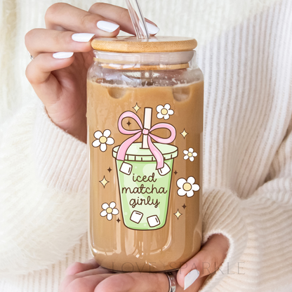 Iced Matcha Girly Cup