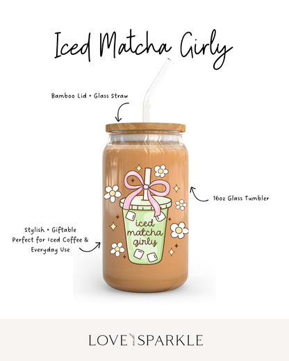 Iced Matcha Girly Cup