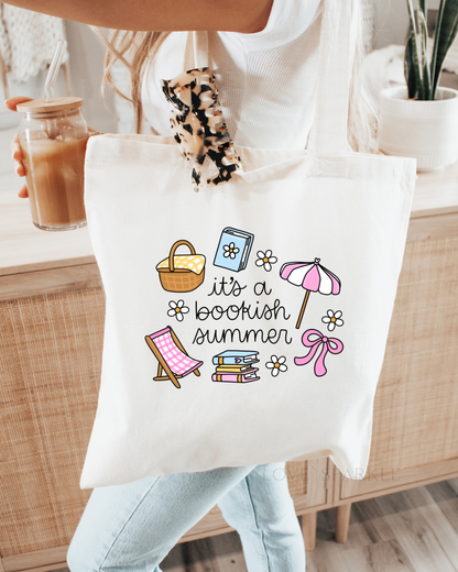 Its a Bookish Summer Tote Bag