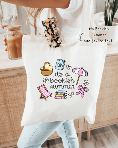 Its a Bookish Summer Tote Bag
