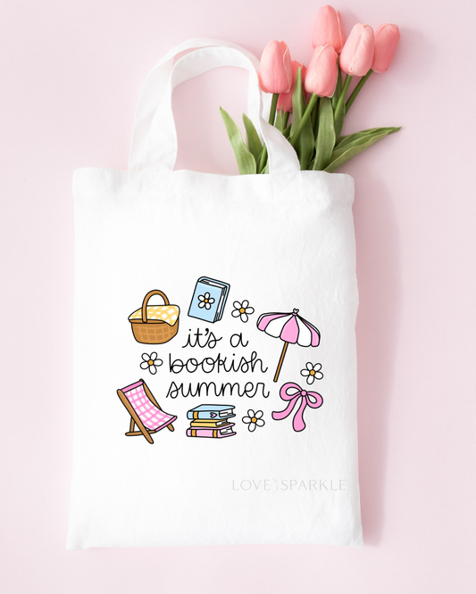Its a Bookish Summer Tote Bag