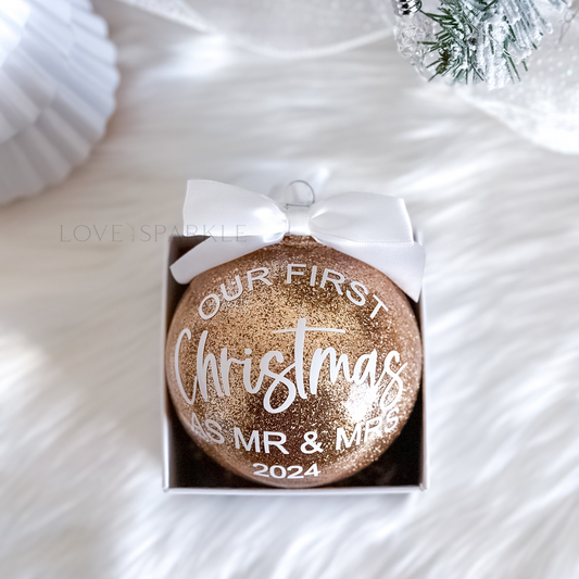 Our First Christmas as Mr & Mrs 2024