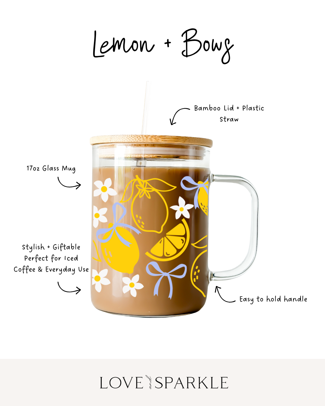 Lemon + Bows Cup