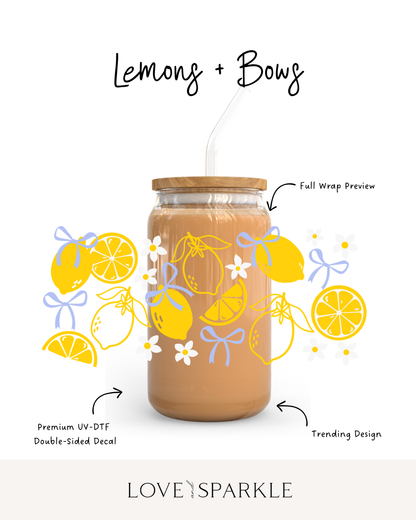Lemon + Bows Cup