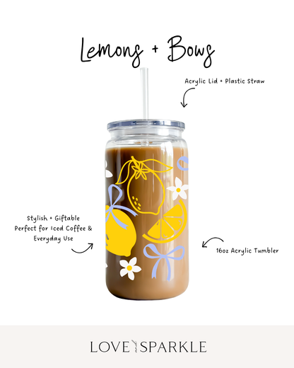 Lemon + Bows Cup