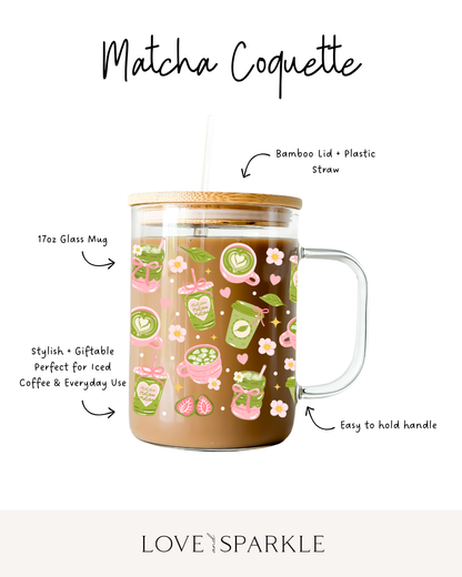 Matcha Coquette Cup