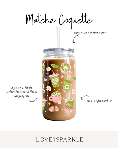 Matcha Coquette Cup