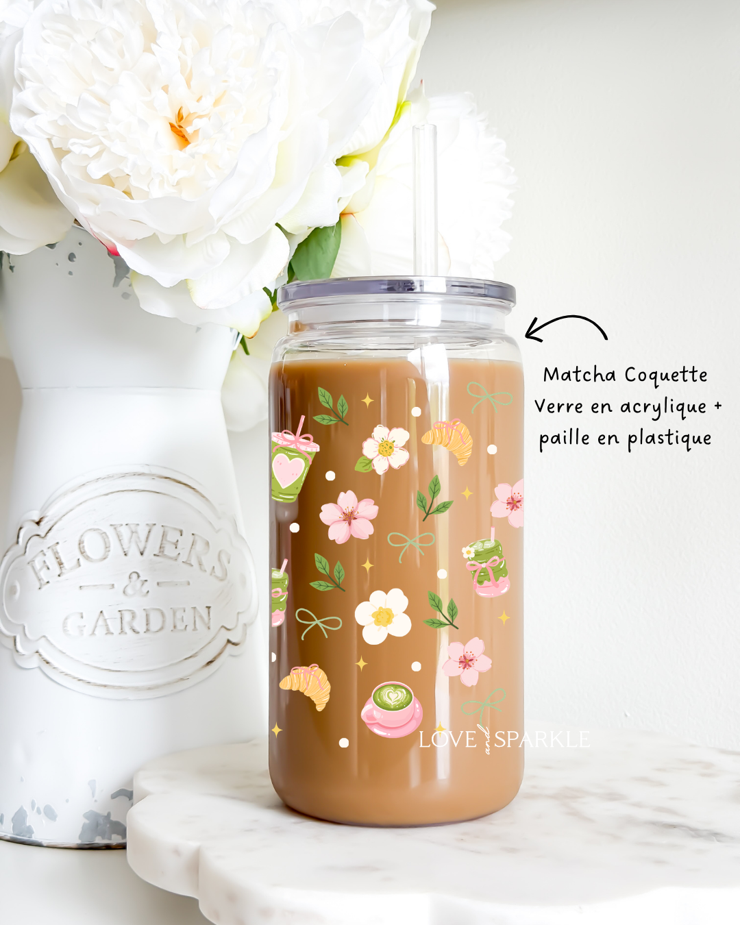 Matcha Coquette Cup