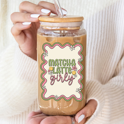 Matcha Latte Girly Cup