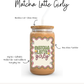 Matcha Latte Girly Cup