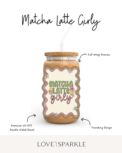 Matcha Latte Girly Cup