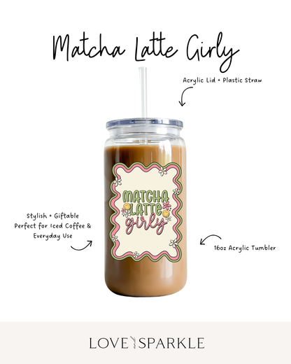 Matcha Latte Girly Cup