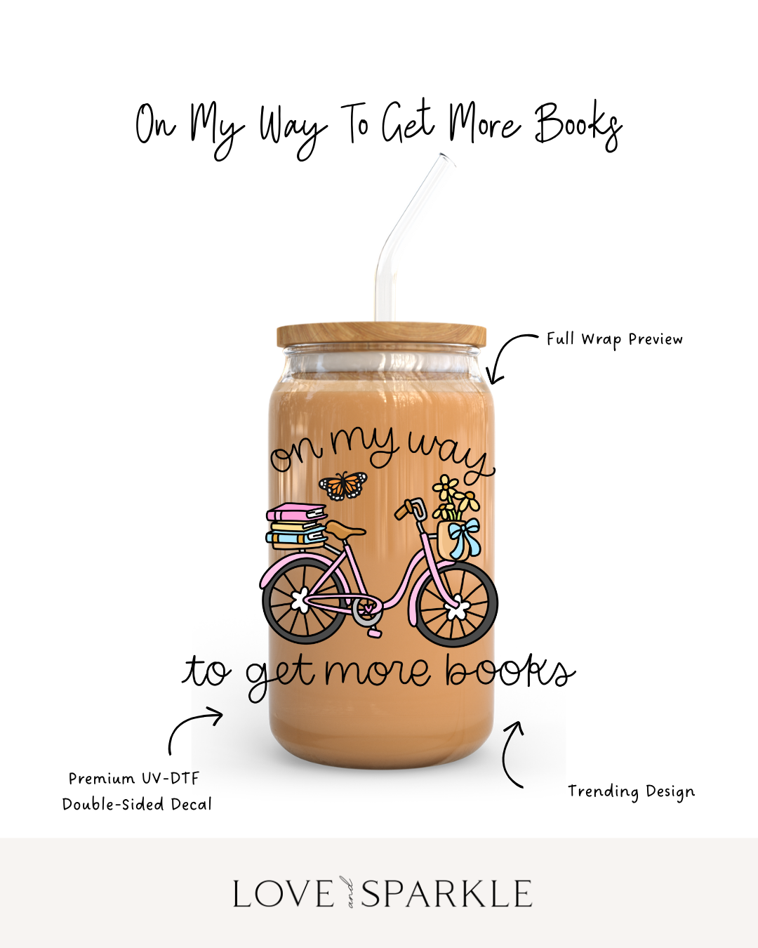 On My Way To Get More Books Cup