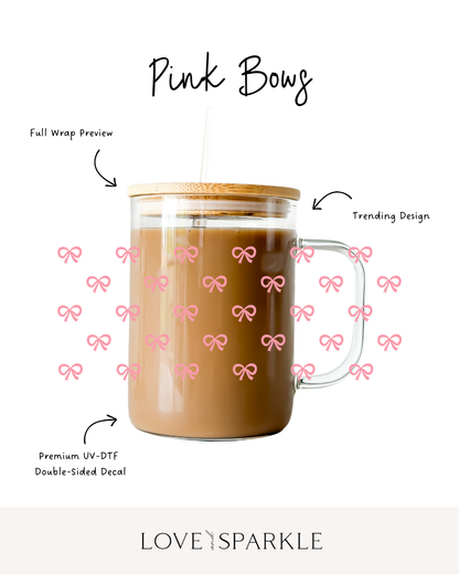 Pink Bows Cup