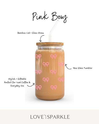 Pink Bows Cup