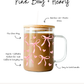 Pink Bows + Hearts Cup