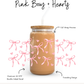 Pink Bows + Hearts Cup