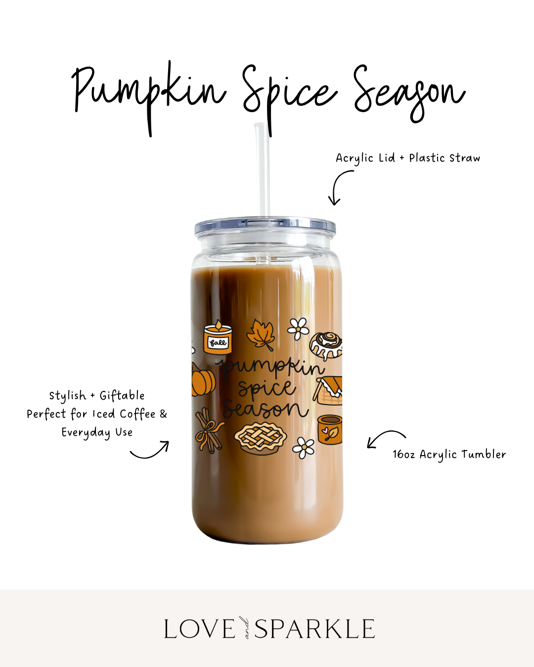 Pumpkin Spice Season Cup