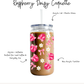 Raspberry Daisy Coquette Cup