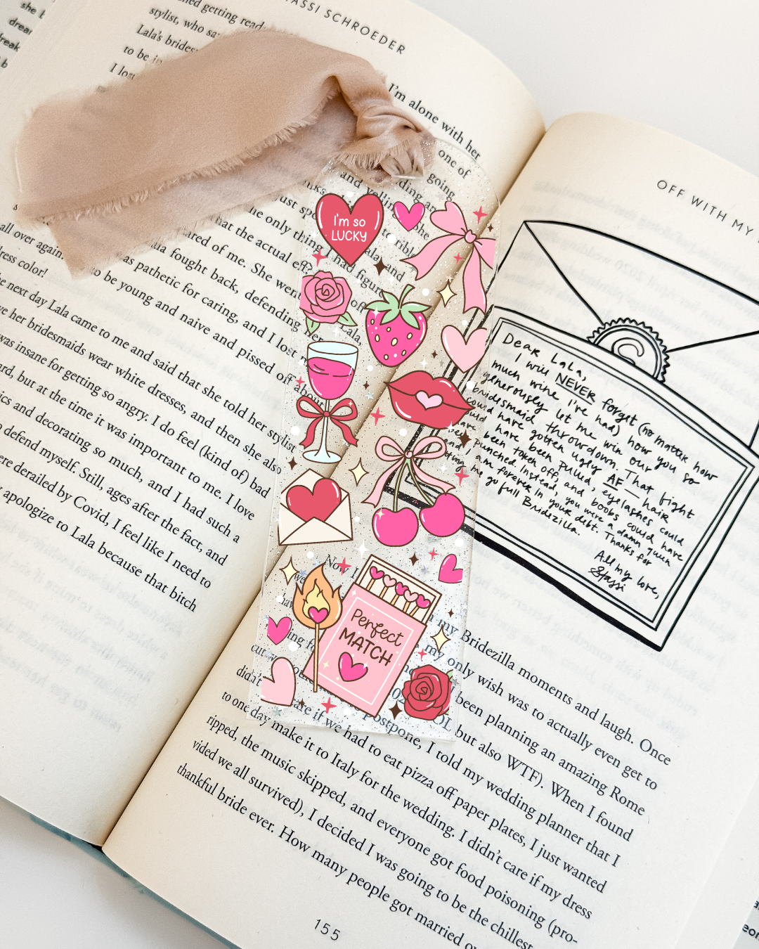 Romantic Day Bookmark