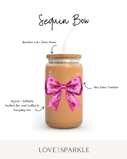 Sequin Bow Cup