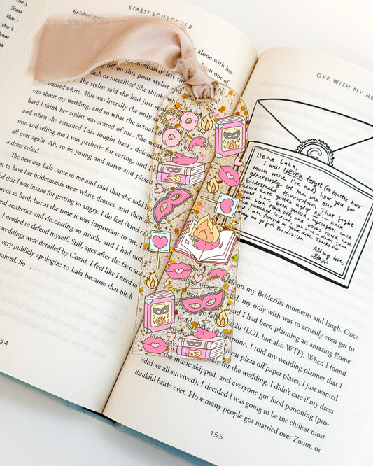 Smutty Book Lover Bookmark