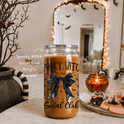 Spooky Witch Social Club Cup
