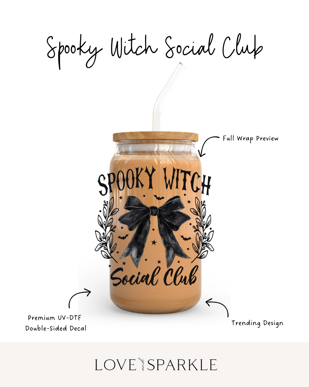 Spooky Witch Social Club Cup