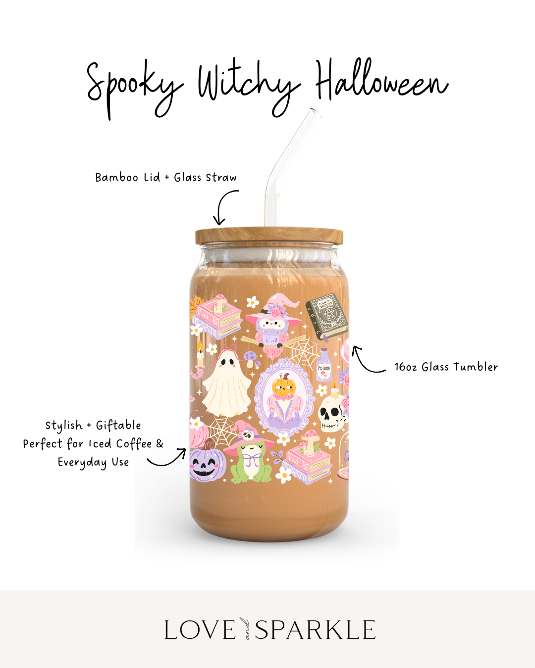 Spooky Witchy Halloween Cup