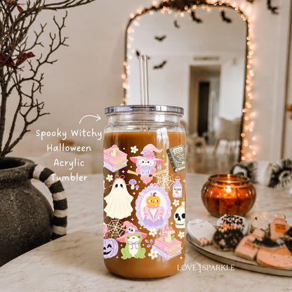 Spooky Witchy Halloween Cup