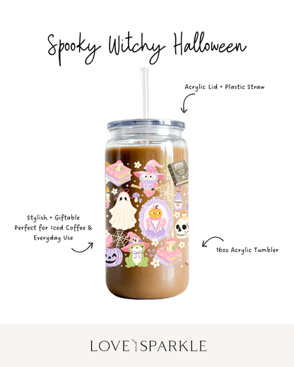 Spooky Witchy Halloween Cup