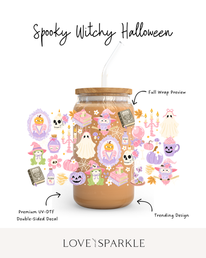 Spooky Witchy Halloween Cup