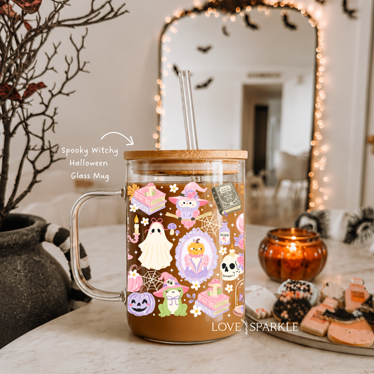 Spooky Witchy Halloween Cup