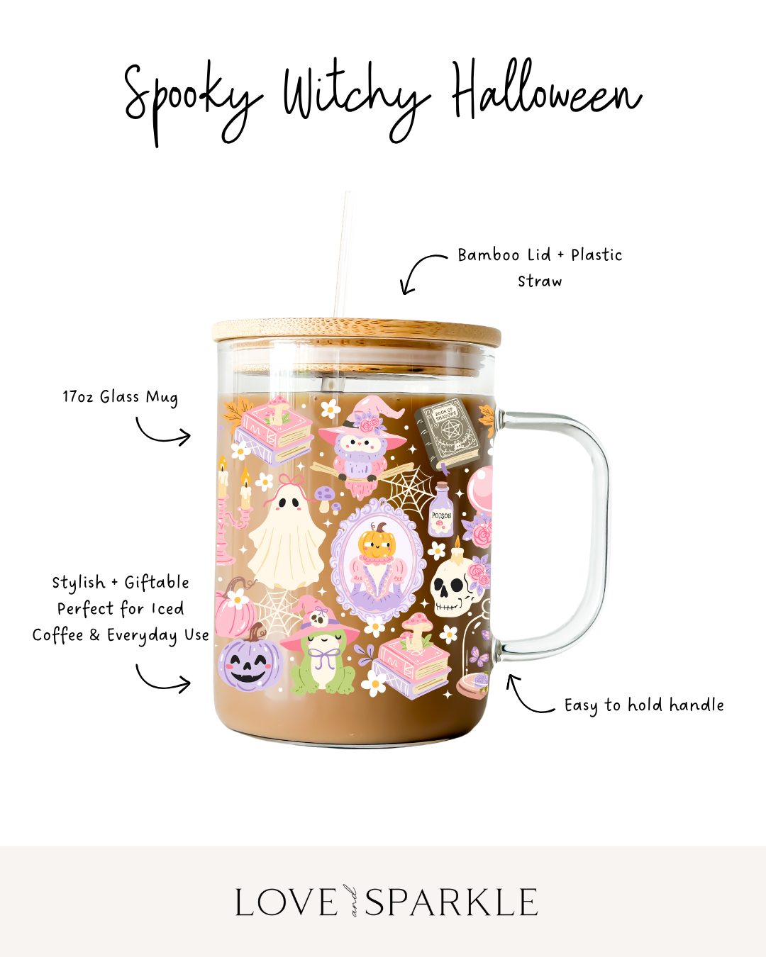 Spooky Witchy Halloween Cup