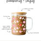 Strawberries + Daisies Cup