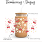 Strawberries + Daisies Cup