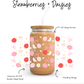 Strawberries + Daisies Cup