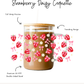 Strawberry Daisy Coquette Cup