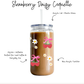 Strawberries Daisy Coquette Cup