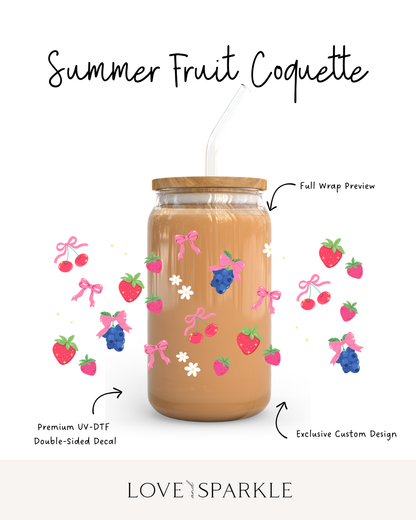 Summer Fruit Coquette Cup