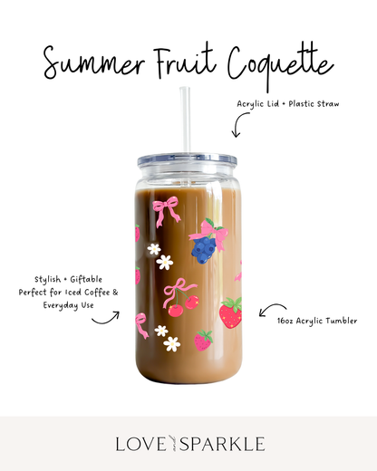 Summer Fruit Coquette Cup