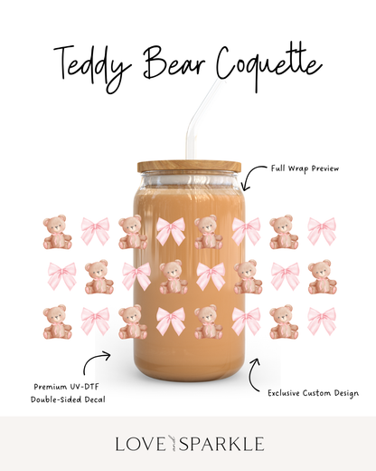 Teddy Bear Coquette Cup