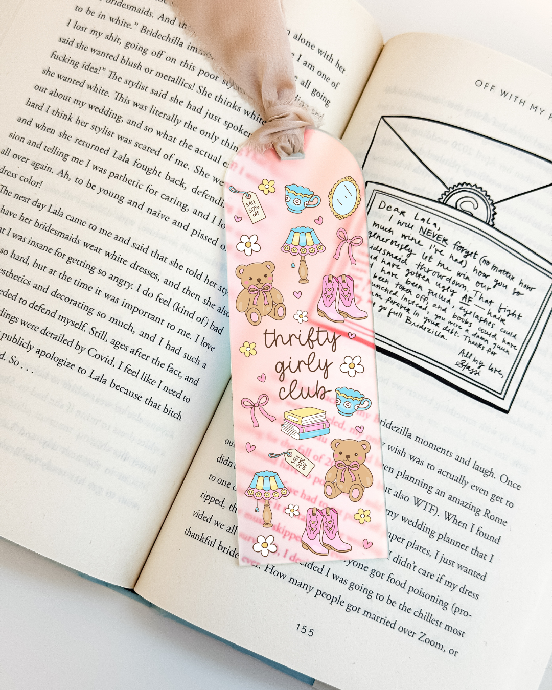 Thrifty Girly Club Bookmark