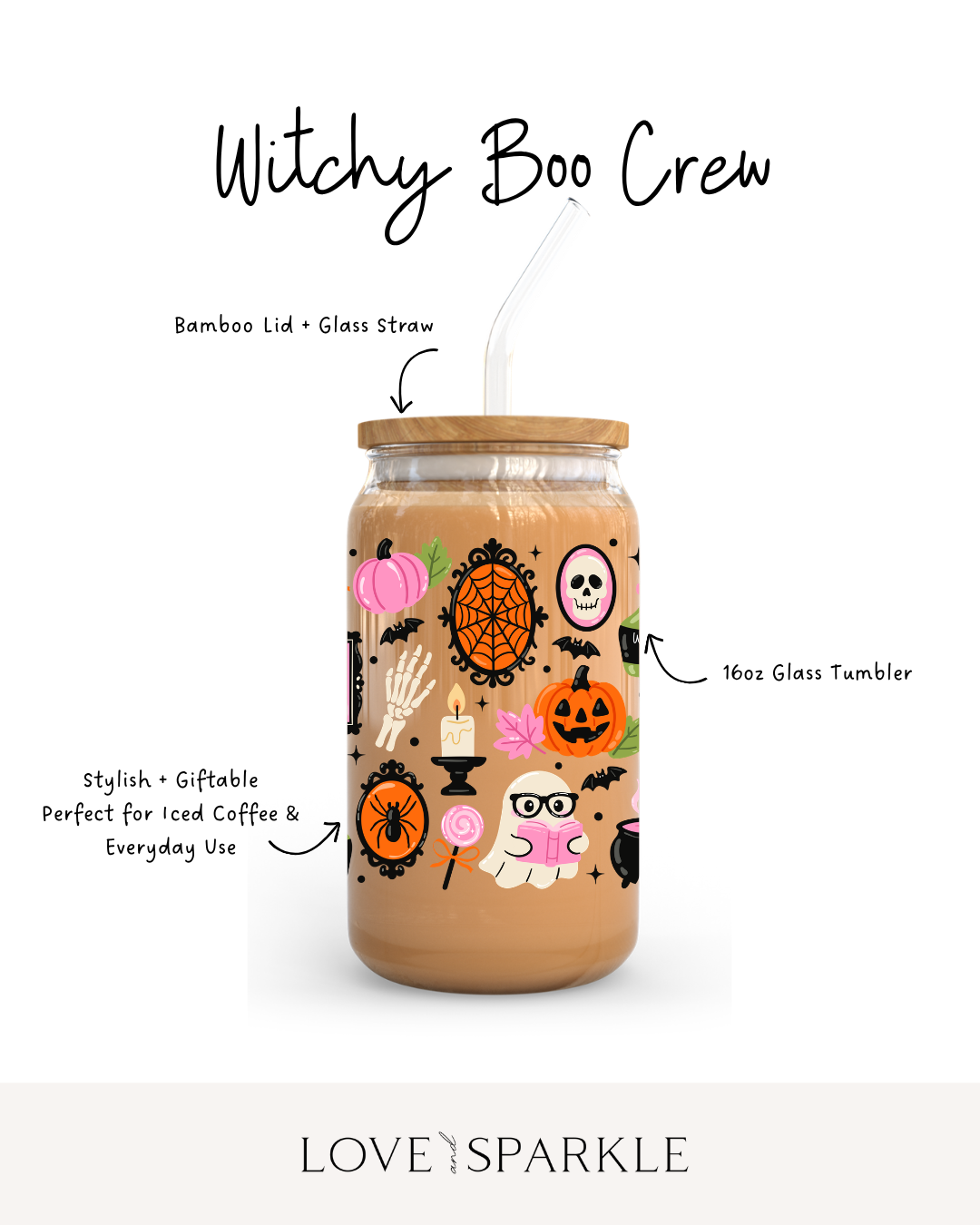 Witchy Boo Crew Cup
