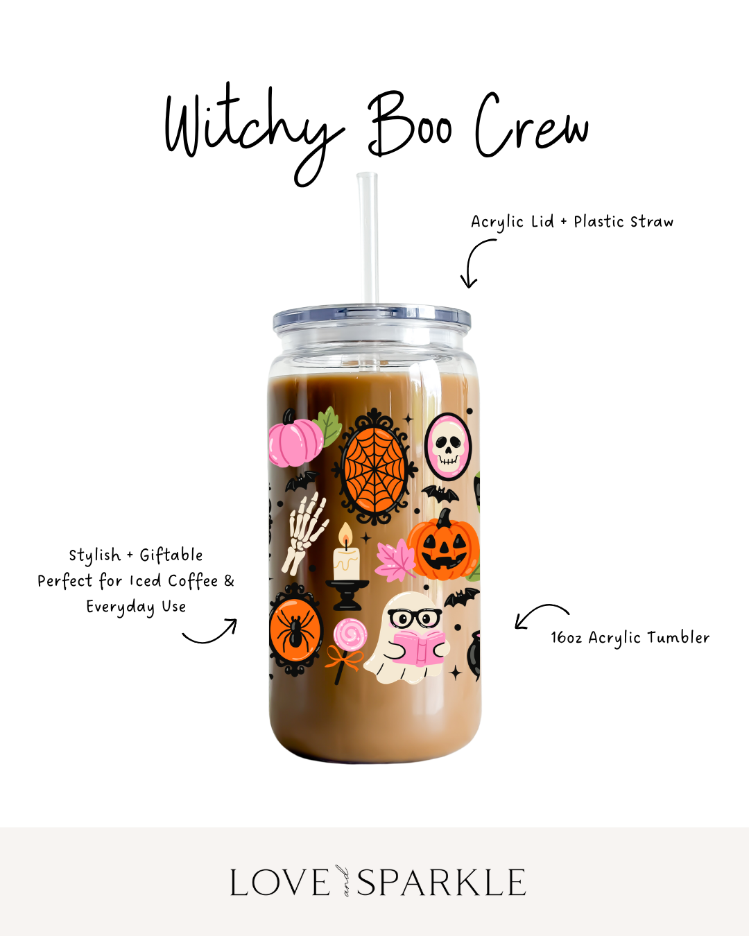 Witchy Boo Crew Cup