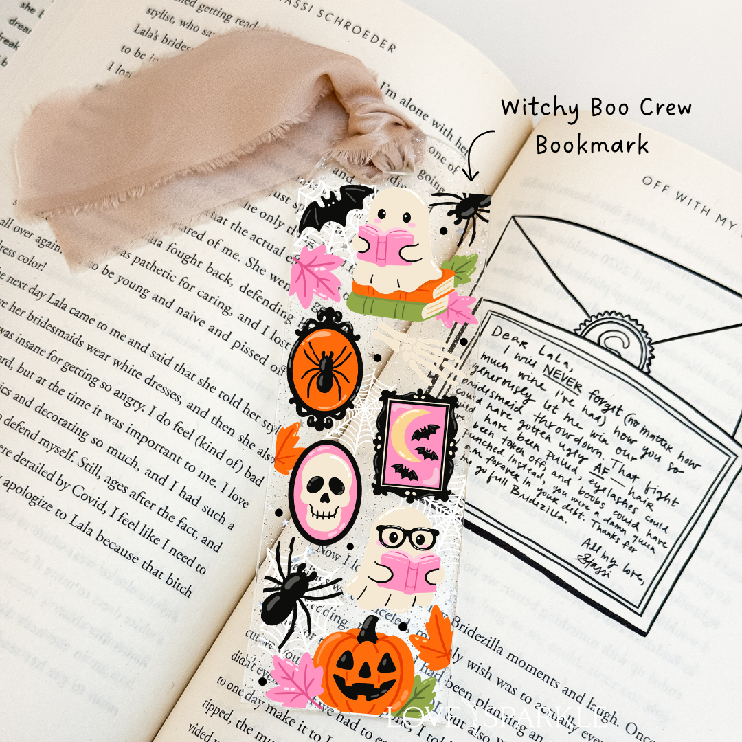 Witchy Boo Crew Bookmark